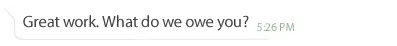 chat style comment #2